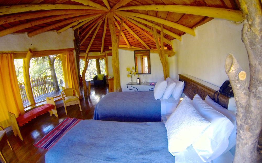 Tree Lodge Nidos De Pucon Exterior photo