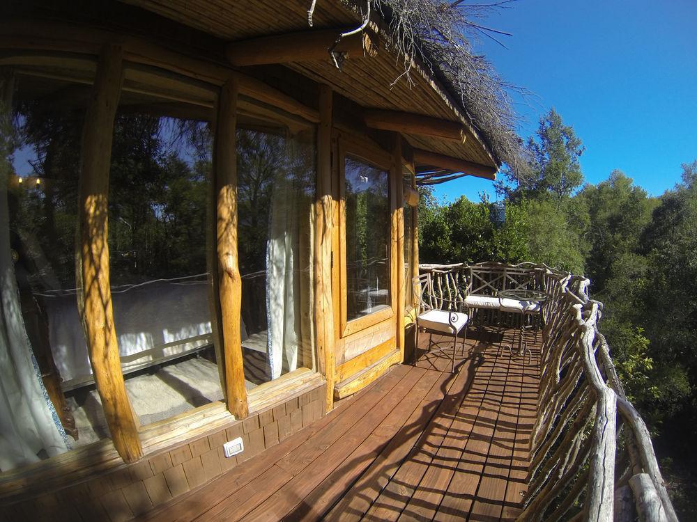 Tree Lodge Nidos De Pucon Exterior photo